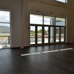 Pittsburgh State University Sport Facility Construction Lobby Viewing Outside