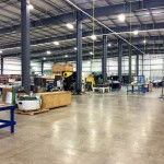 Dallas Aeronautics Industrial Construction Interior Finished view