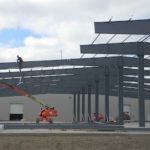Watco Transload Industrial Construction Phase II Framing